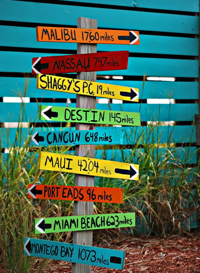 Choose a destination before starting.