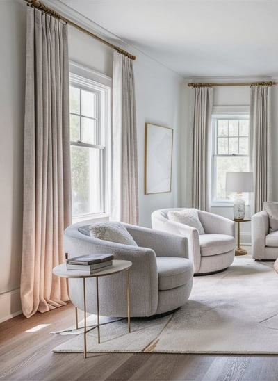 a living room with a couch and a coffee table