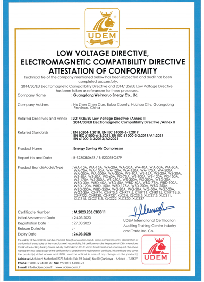 a certificate certificate for a low voltage voltage current voltage