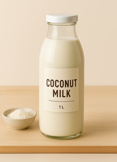 bubble tea au lait de coco