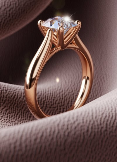 Shambh's Solitaire Diamond Ring