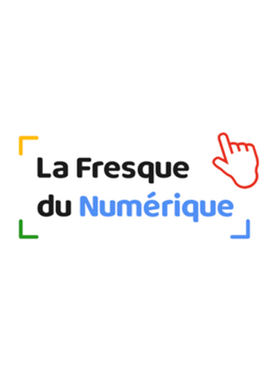 Logo de la Fresque du numérique assombri
