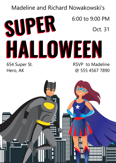a couple of people dressed as superheros