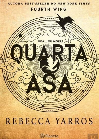 capa do livro quarta asa