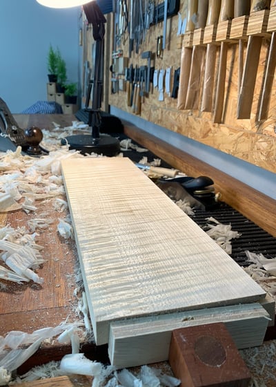 violino de luthier, maple