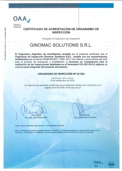 Acreditación OAA
