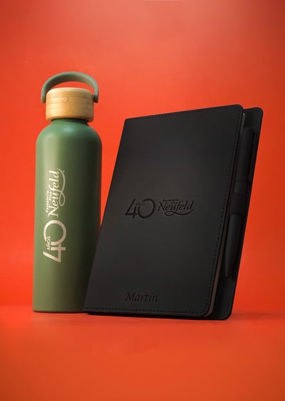 Obsequio personalizado para la marca Neufeld