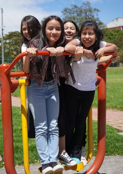 Niños en el parque