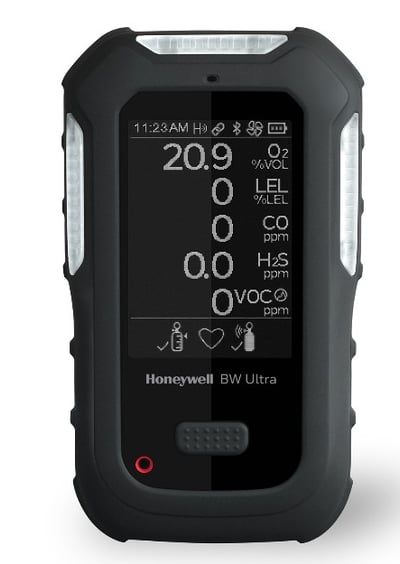 Détecteur portable multi-gaz BW ULTRA Honeywell pour protection industrielle avancée