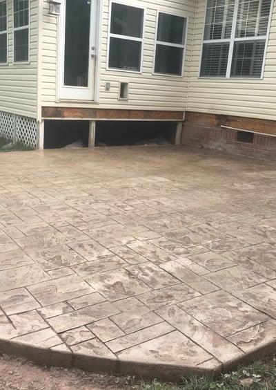 best stamped concrete patio huntsville alabama