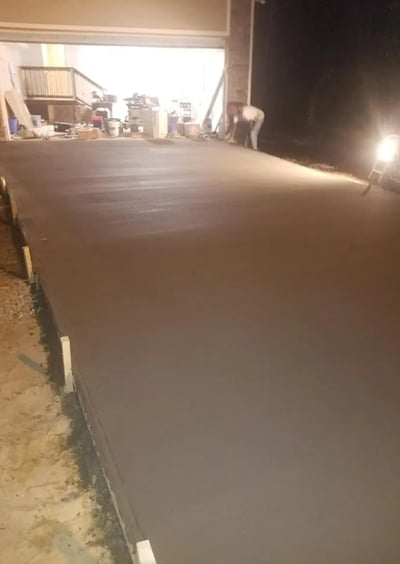 night concrete step work concrete contractors huntsville al