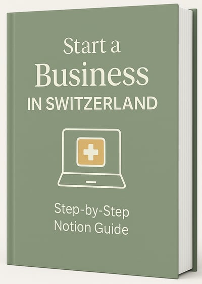 a book cover Start Your Business in Switzerland