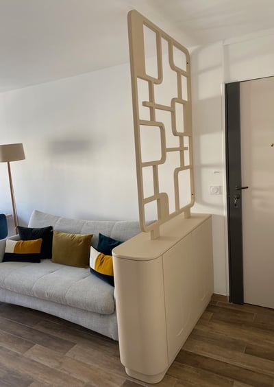 claustra MDF entrée