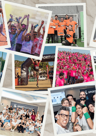 Collage imagenes deportivas