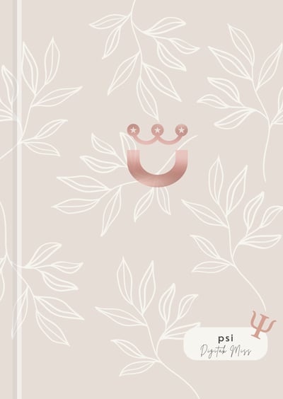 Capa Caderno Digital Miss psi