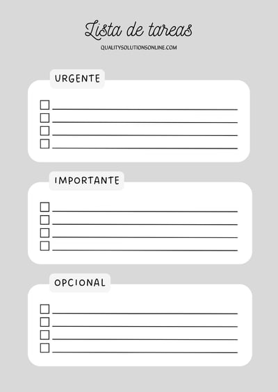 Organiza tu tiempo con nuestra lista de tareas descargable