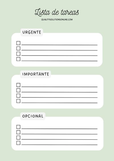 Organiza tu tiempo con nuestra lista de tareas descargable