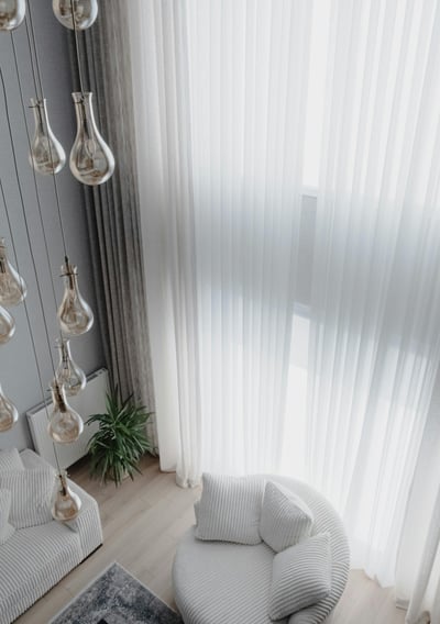 sheer curtain fabric