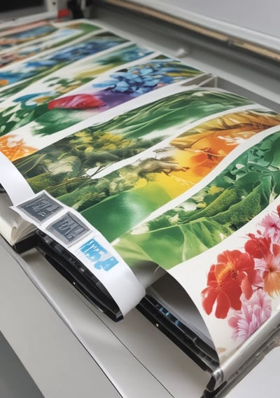 A close-up of a sewing machine needle and presser foot, capturing the metallic components and intricate details. The background is slightly blurred, emphasizing the focus on the sewing mechanism.
