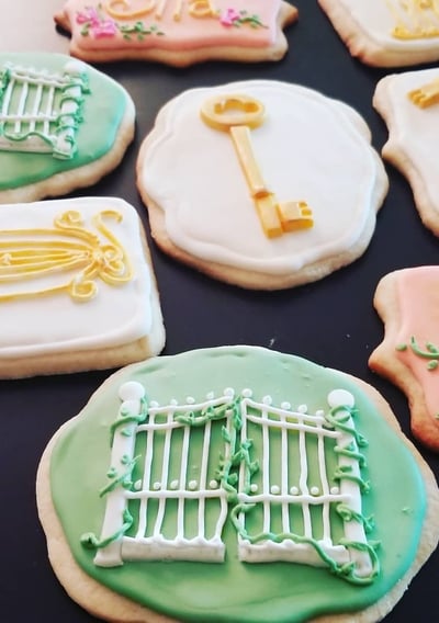 Key to your heart cookies