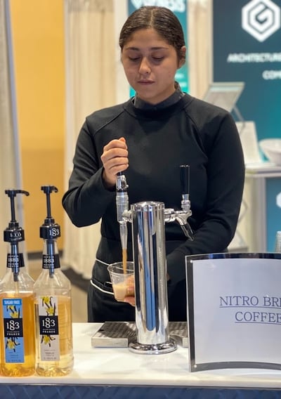 Nitro cold brew coffee catering, Richmond Virginia