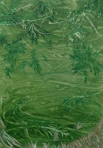 Le chemin - peinture acrylique 2023