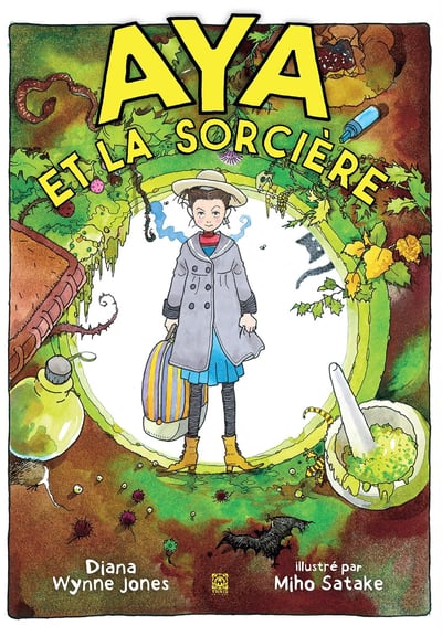 Première de couverture de l'album Aya et la sorcière