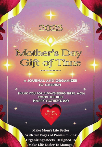 2025 Mother's Day Gift of Time: A Premium Keepsake For Celebrating Moms