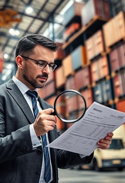warehouse-employee-reviewing-freight-invoice