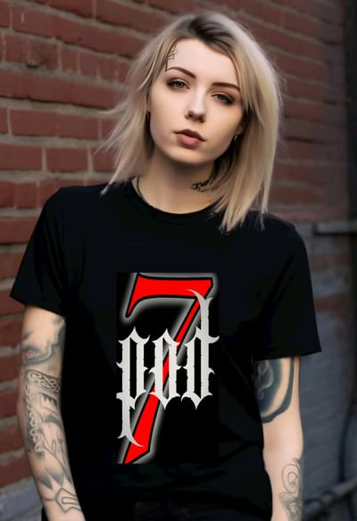 a woman with tattoos on her arm and a tattoo on her arm