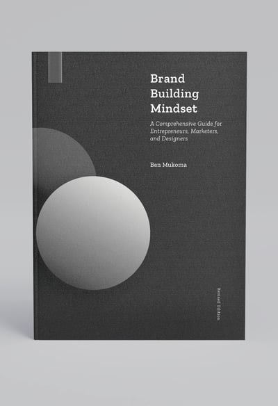 Brand Building Midset Book Cover - a book for brand builders and entrepreneurs