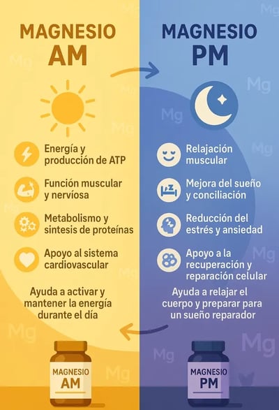 formulaciones am/pm de magnesio