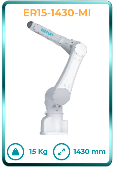 Robot industrial chino de calidad en México modelo Estun ER15-1430-MI