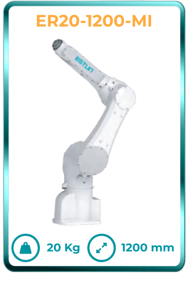 Robot industrial chino de calidad en México modelo Estun ER20-1200-MI