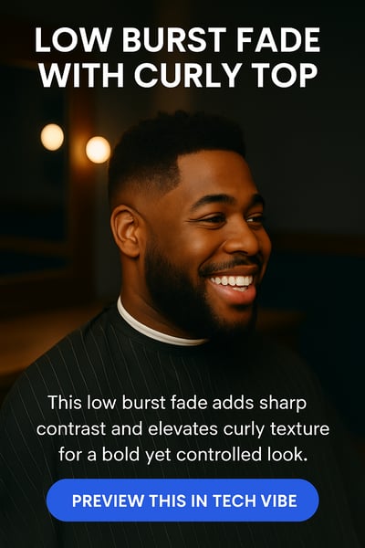 a man with a beard and a beard, with the words low burst fader