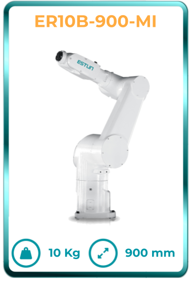 Robot industrial chino de calidad en Mexico tipo Estun 6ejes mini series ER10-900-mi