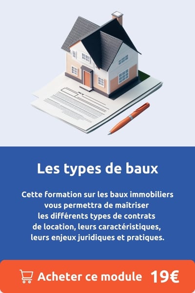 les type de baux immobilier