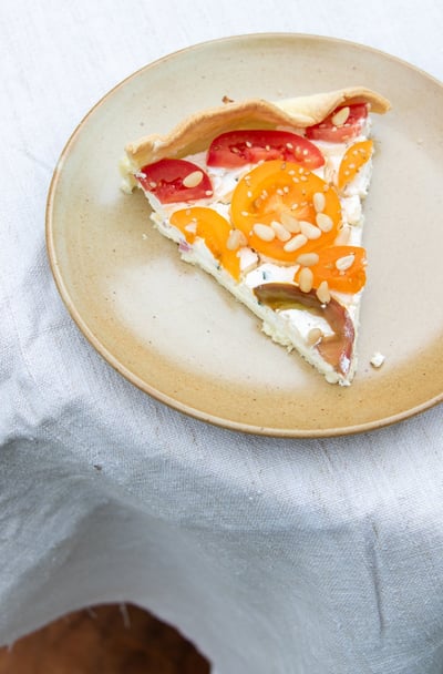 Tarte Tomates Fromage
