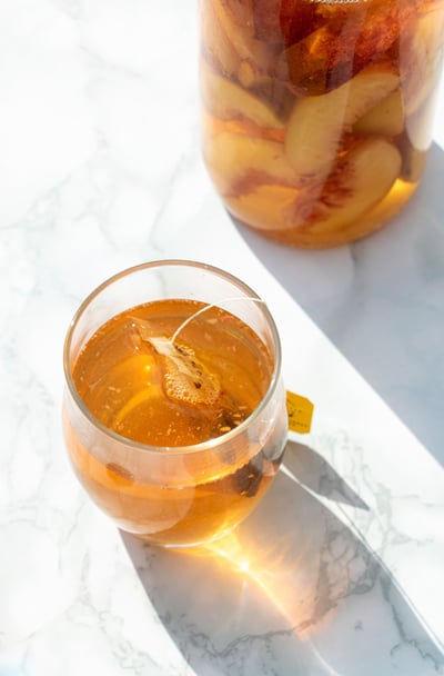 ice tea pêche
