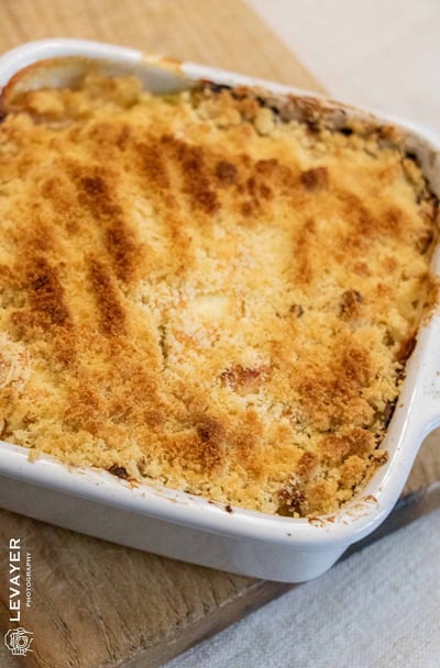 Crumble Courgettes Fromage