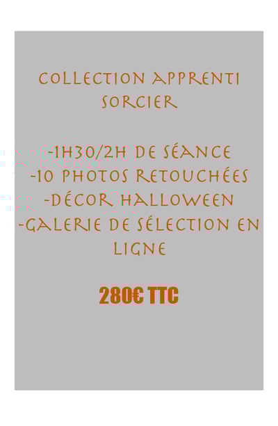 Shooting photo Halloween