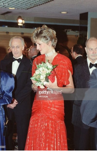 princess diana of denmark and prince charles ii of denmark at the opening of the royal