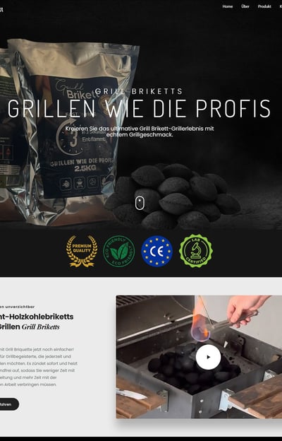 Grill Briketts Germany