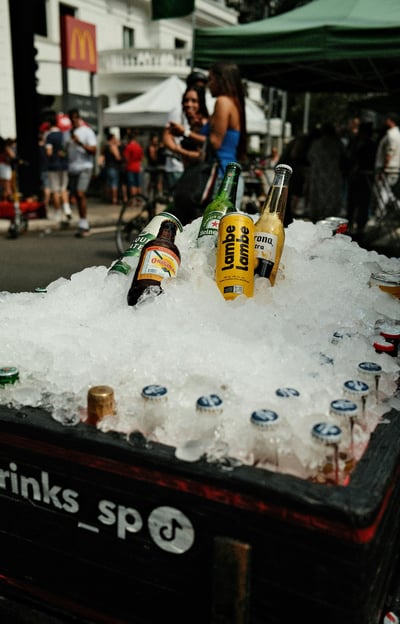 Brand Activation Setup at an Event