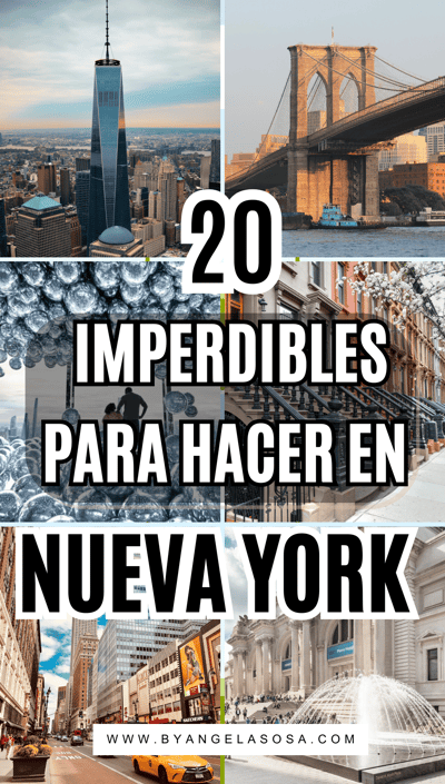 20 Cosas imperdibles para hacer en tu viaje a Nueva York