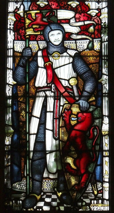 Vitral: William Marshal 1st Earl of Pembroke.