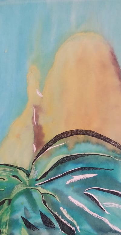 "La quietud se siente como un respiro fresco". Una pintura que detiene el tiempo.