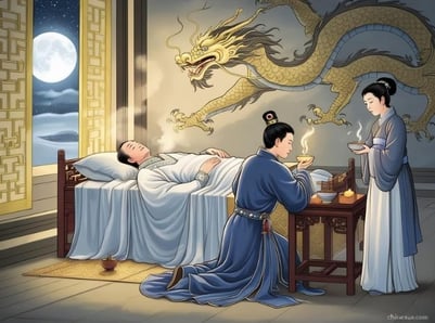Thái tử Lý Phật Mã Bên Long Sàng Thái Tổ