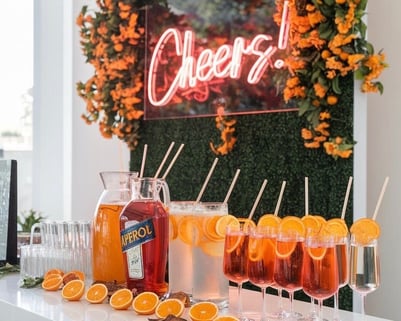 Brand activation , drink displays for party, wedding planning , event planner , cocktail hire