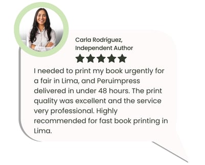 Personalized service for US publishers printing books in Peru – Peruimpress